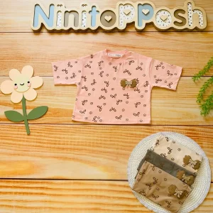 کراپ دخترانه در نی نی تاپ پوش