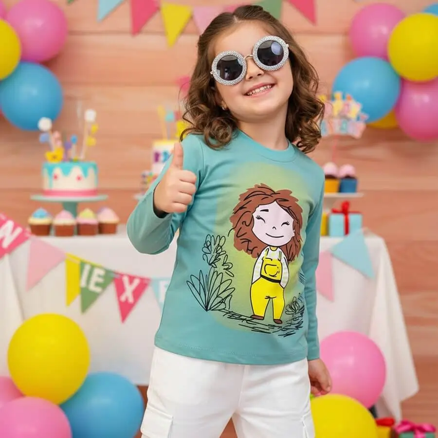 قیمت لباس دخترانه در نی نی تاپ پوش