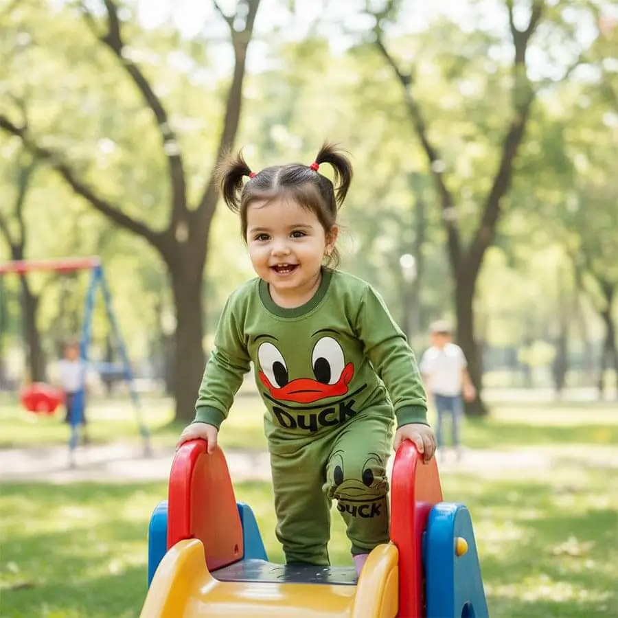 لباس دخترانه در نی نی تاپ پوش