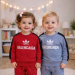 ست بلوز شلوار BALENciaga بچگانه در نی نی تاپ پوش