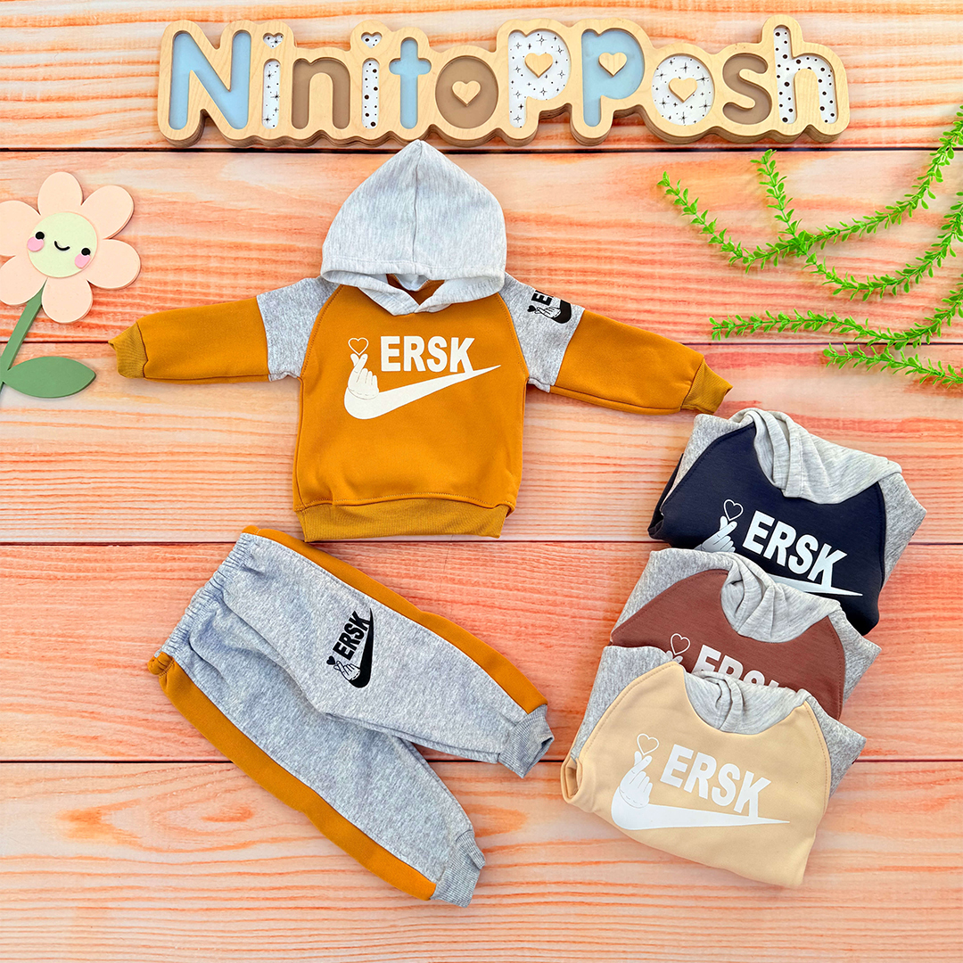 ست هودی شلوار NIKE ERSK بچگانه ست هودی شلوار NIKE ERSK بچگانه در نی نی تاپ پوش