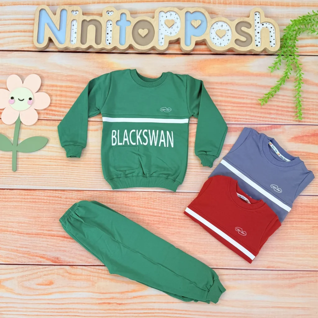 ست بلوز شلوار BLACKSAW بچگانه در نی نی تاپ پوش