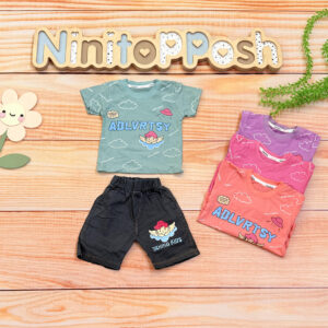 ست تیشرت شلوارک Baby Angel دخترانه در نی نی تاپ پوش