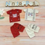 ست تیشرت شلوارک cute bear بچگانه در نی نی تاپ پوش