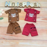 ست تیشرت شلوارک cute bear بچگانه در نی نی تاپ پوش